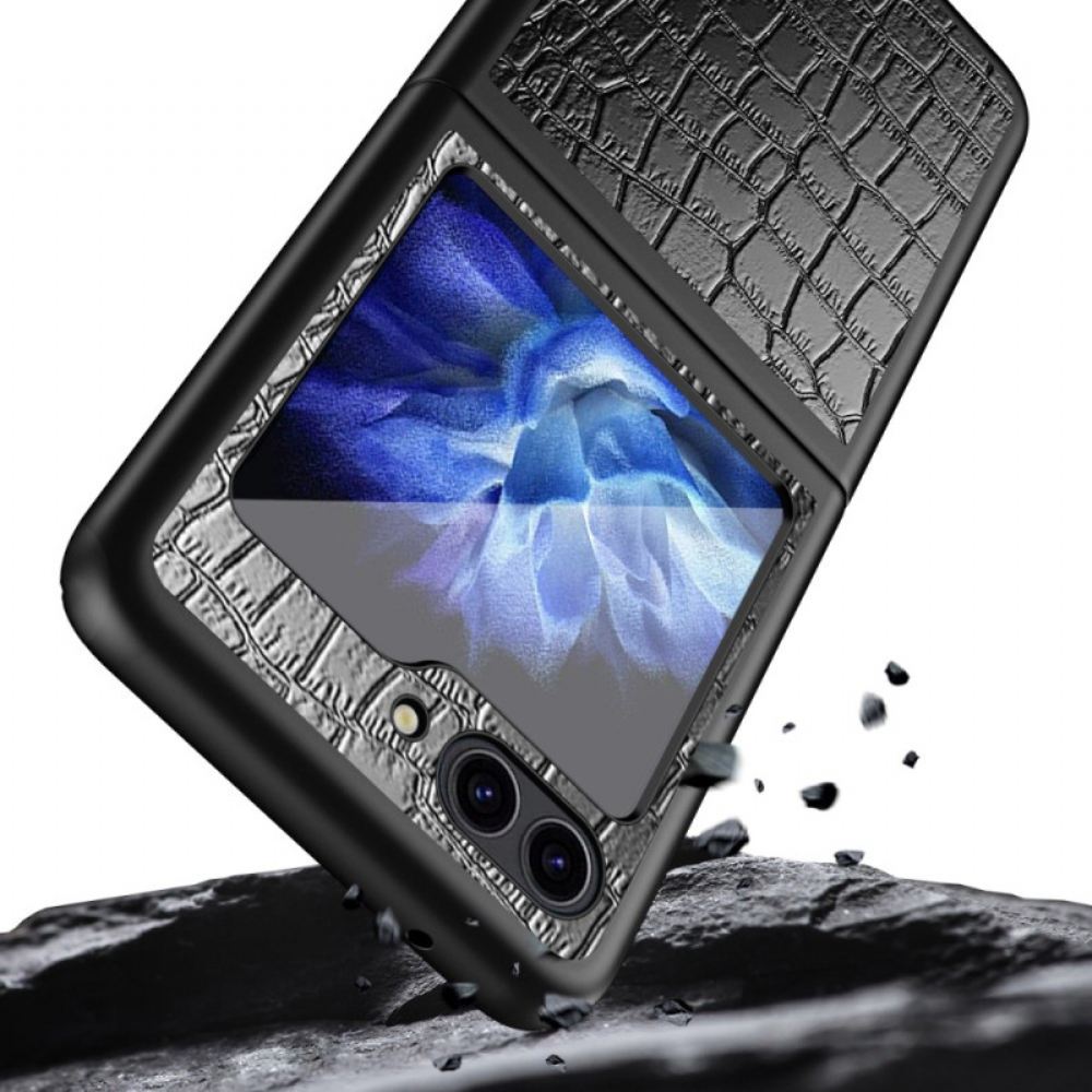 Kryt Samsung Galaxy Z Flip 6 Krokodýlí Textura