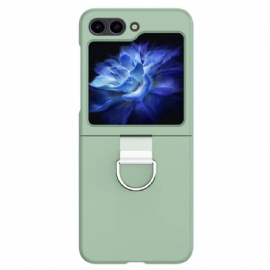 Kryt Samsung Galaxy Z Flip 6 Kryty Na Mobil Pevný Kovový Prsten