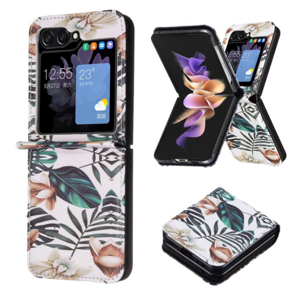Kryt Samsung Galaxy Z Flip 6 Listy A Květiny