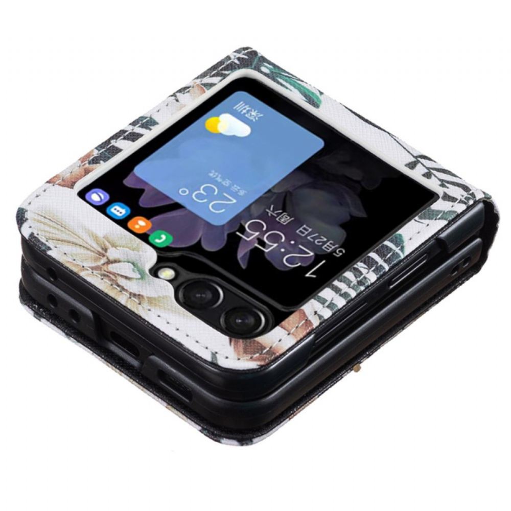 Kryt Samsung Galaxy Z Flip 6 Listy A Květiny