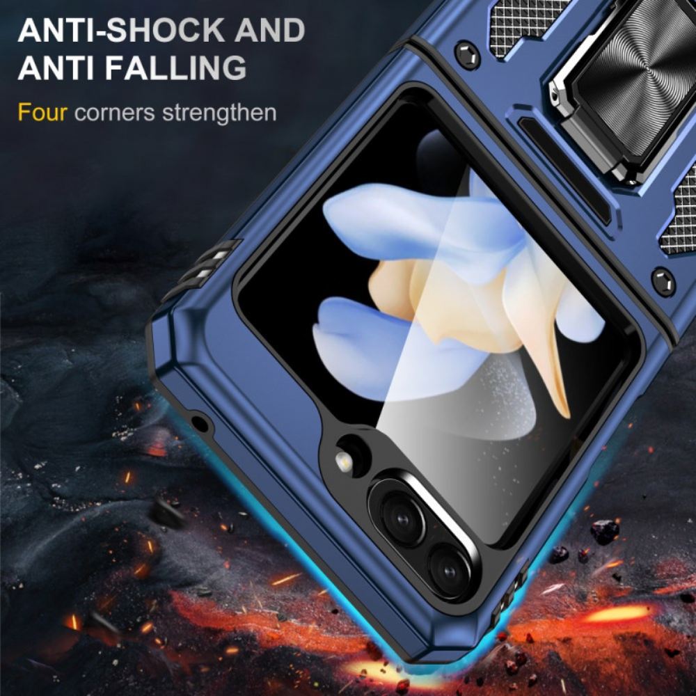 Kryt Samsung Galaxy Z Flip 6 Opěrný Prsten Řady Armor