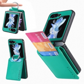 Kryt Samsung Galaxy Z Flip 6 Podpora Držitele Karty A Prsten
