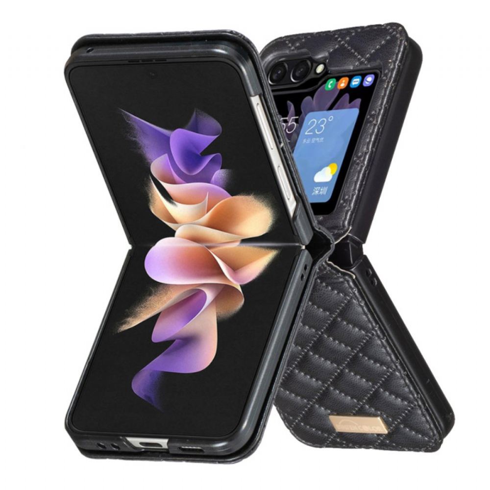 Kryt Samsung Galaxy Z Flip 6 Prošívaná Binfen Barva
