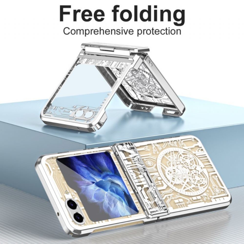 Kryt Samsung Galaxy Z Flip 6 Série Mechanických Legend