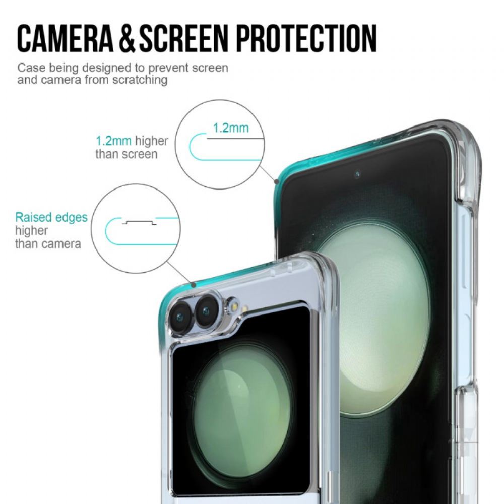 Kryt Samsung Galaxy Z Flip 6 Transparentní Magnetický