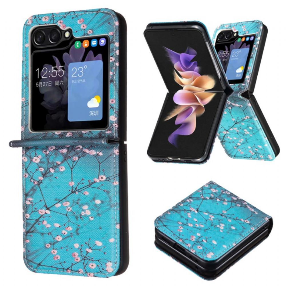Kryt Samsung Galaxy Z Flip 6 Švestkové Květy