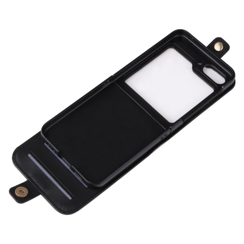 Pouzdro Samsung Galaxy Z Flip 6 Držák Karty A Spona