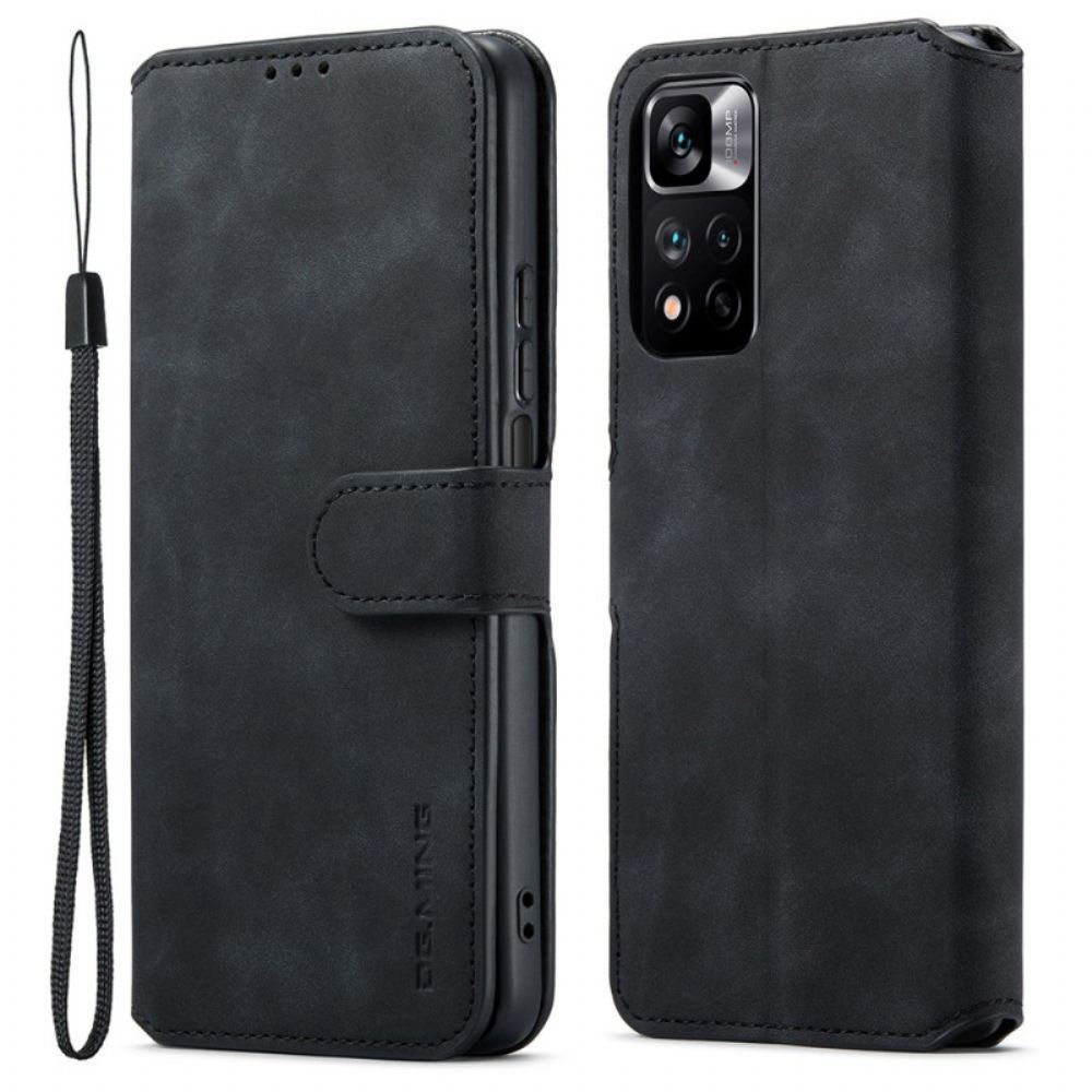 Flipové Pouzdro Na Xiaomi Redmi Note 11 Pro Plus 5G Dg.ming Retro