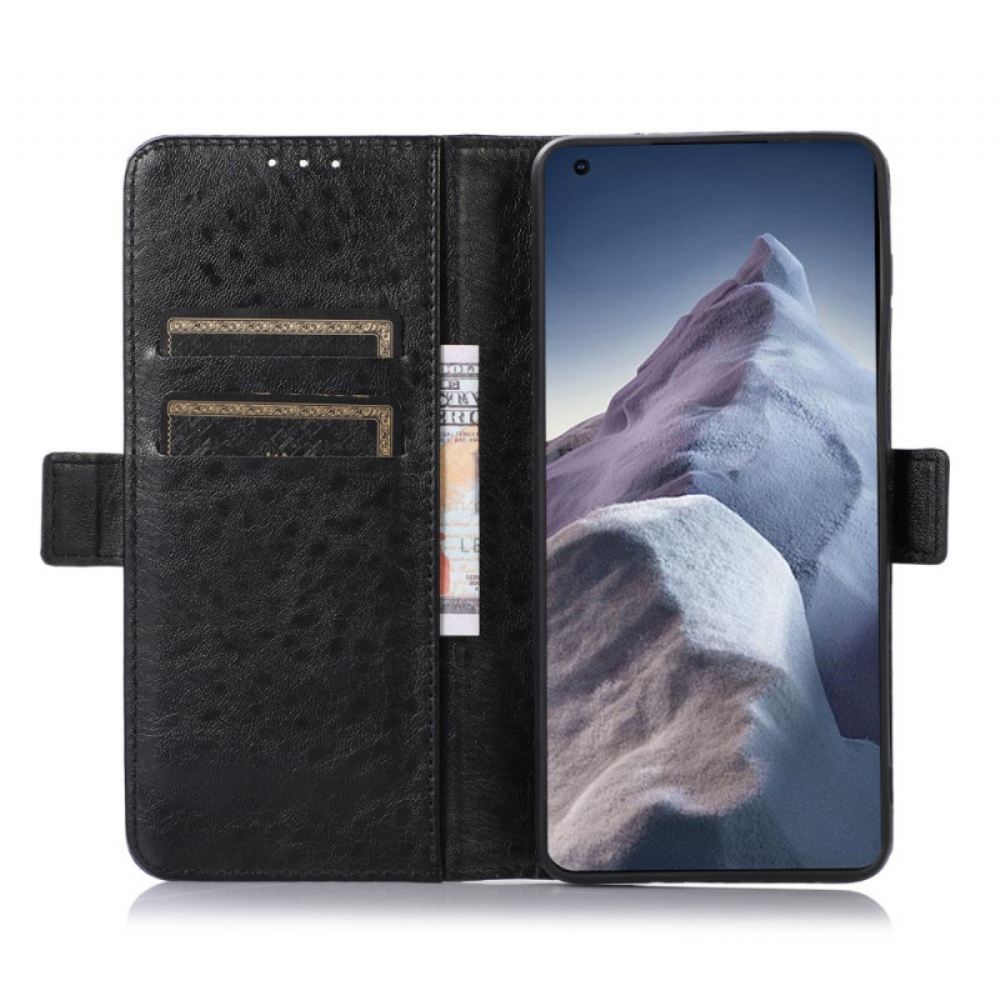 Flipové Pouzdro Na Xiaomi Redmi Note 11 Pro Plus 5G Jemné Prošívání