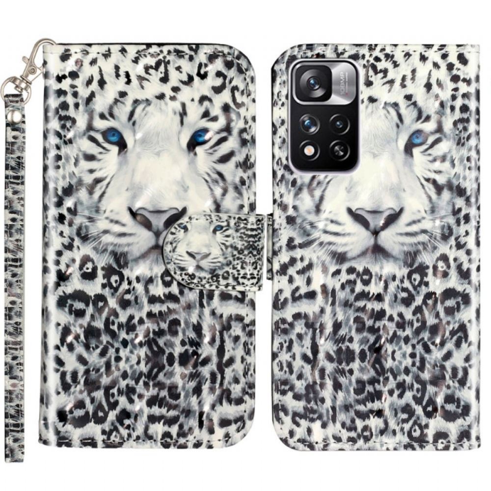Flipové Pouzdro Na Xiaomi Redmi Note 11 Pro Plus 5G Na Lana Tanga Tiger