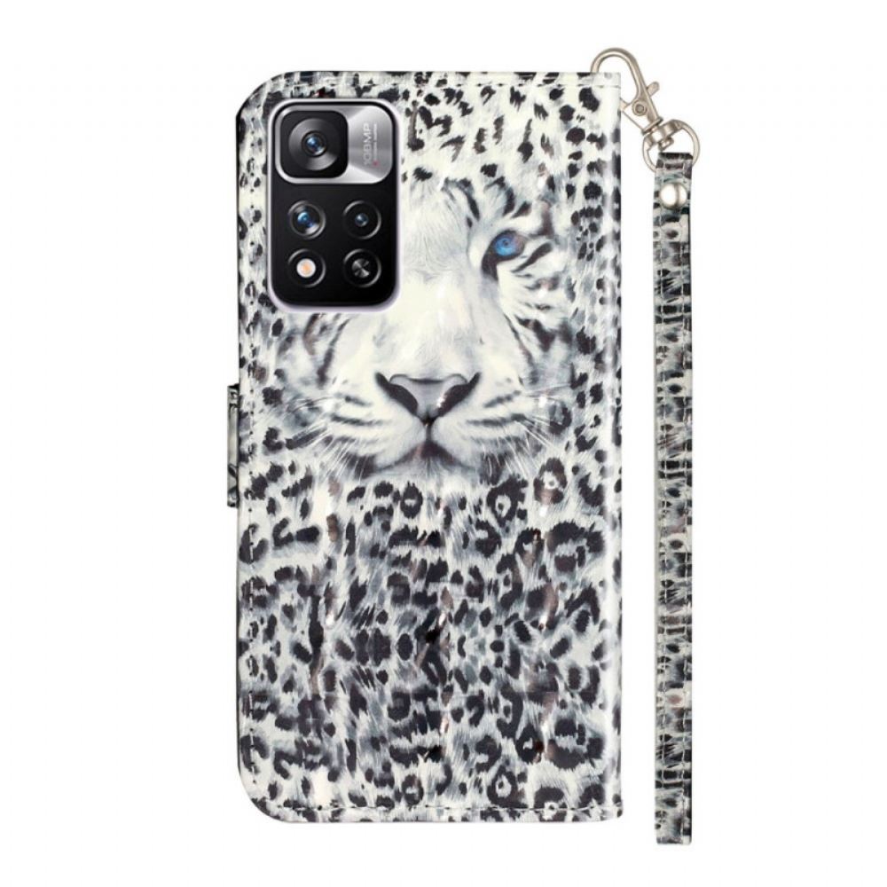 Flipové Pouzdro Na Xiaomi Redmi Note 11 Pro Plus 5G Na Lana Tanga Tiger