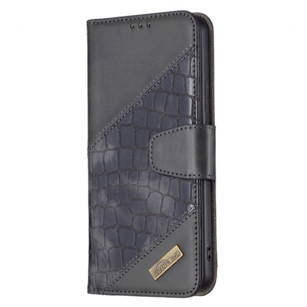 Flipové Pouzdro Na Xiaomi Redmi Note 11 Pro Plus 5G Styl Krokodýlí Barvy Binfen