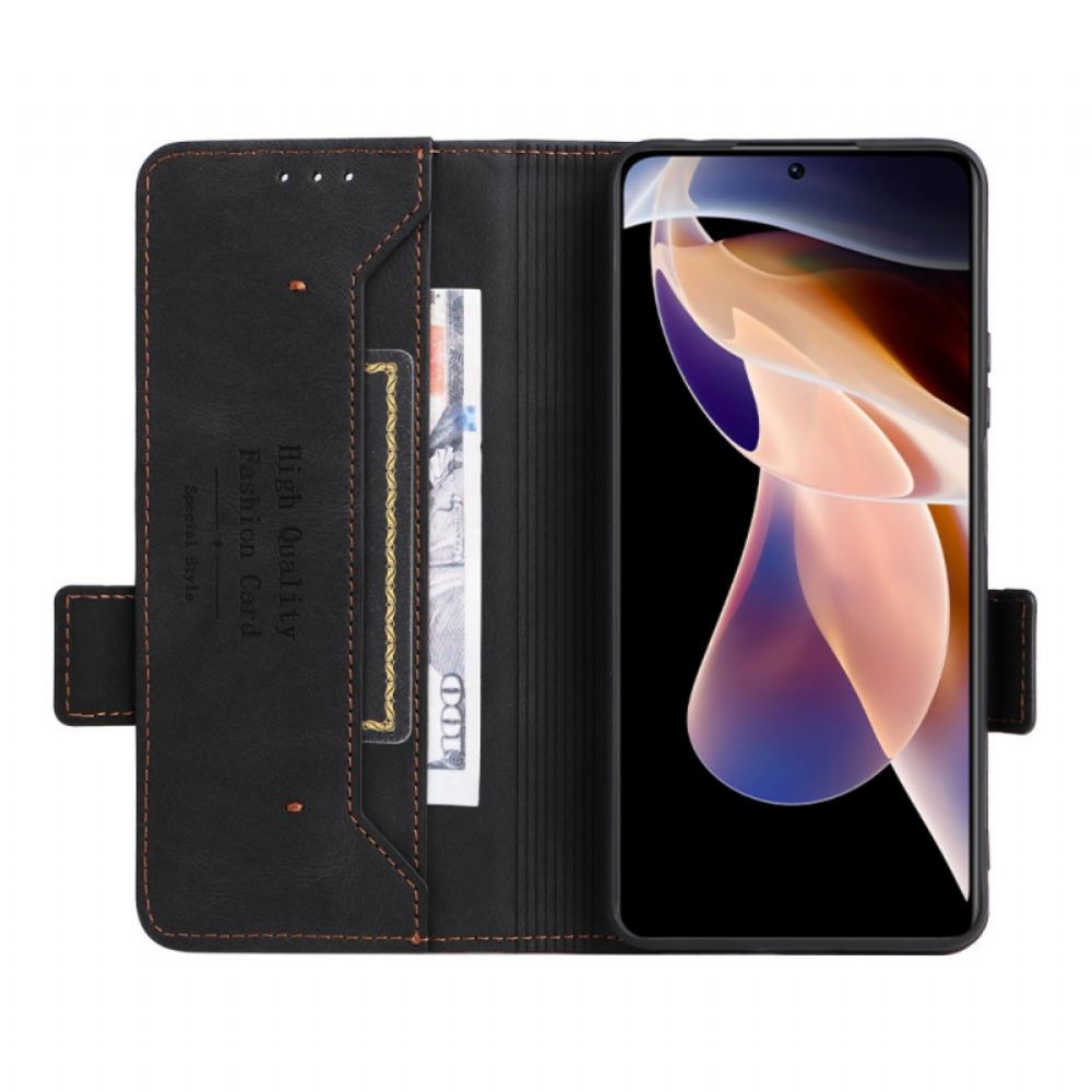 Flipové Pouzdro Na Xiaomi Redmi Note 11 Pro Plus 5G Styl Kůže