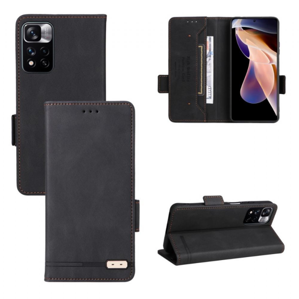Flipové Pouzdro Na Xiaomi Redmi Note 11 Pro Plus 5G Styl Kůže