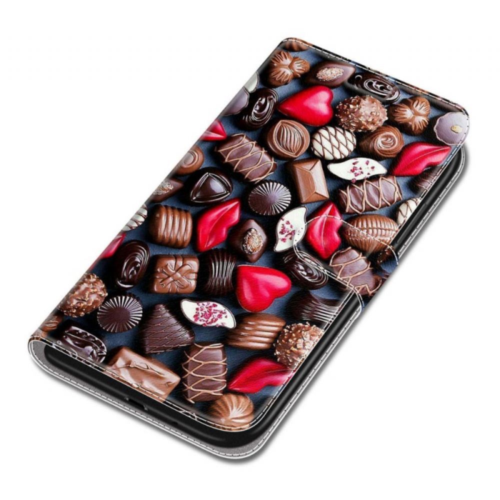 Flipové Pouzdro Na Xiaomi Redmi Note 11 Pro Plus 5G Čokolády
