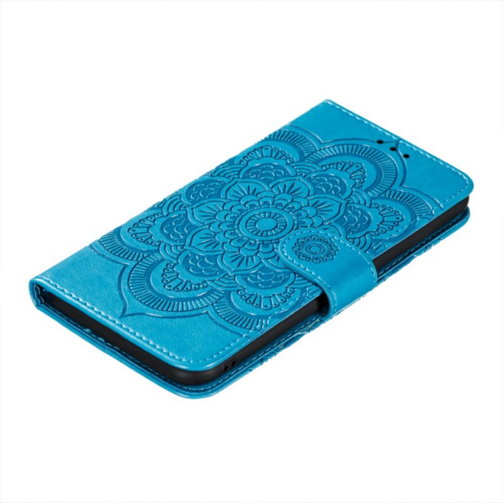 Kožené Pouzdro Na Xiaomi Redmi Note 11 Pro Plus 5G Celá Mandala