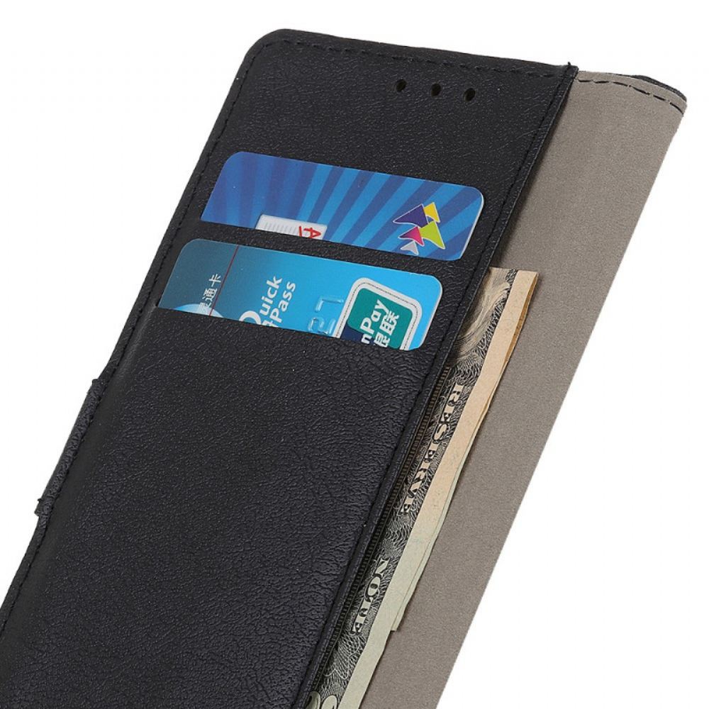 Kožené Pouzdro Na Xiaomi Redmi Note 11 Pro Plus 5G Klasický Kožený Efekt