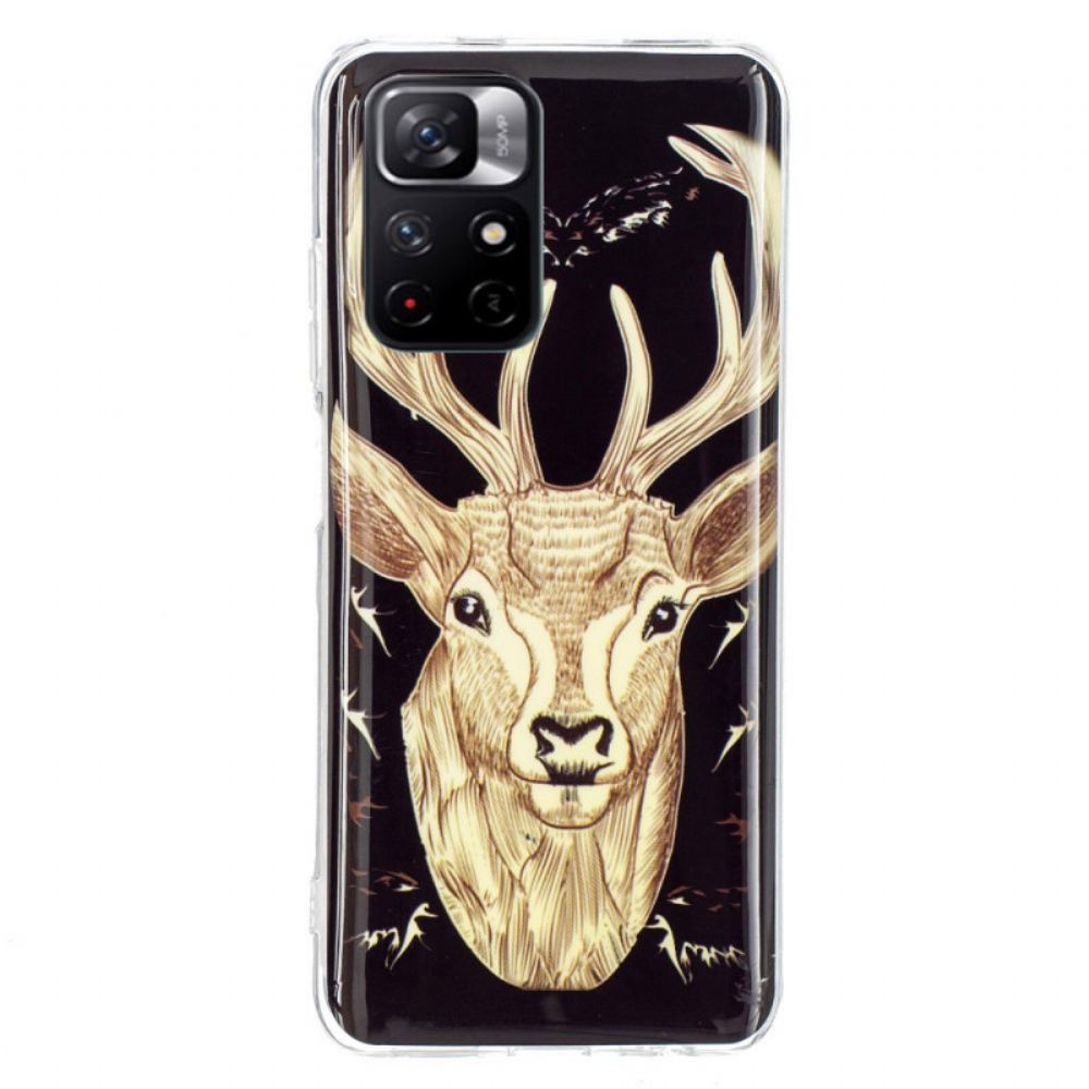 Kryt Na Xiaomi Redmi Note 11 Pro Plus 5G Fluorescenční Majestátní Jelen