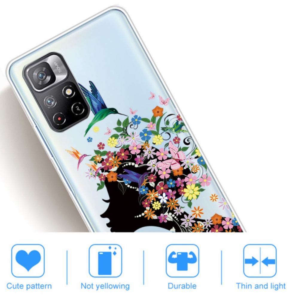 Kryt Na Xiaomi Redmi Note 11 Pro Plus 5G Hezká Květinová Hlava