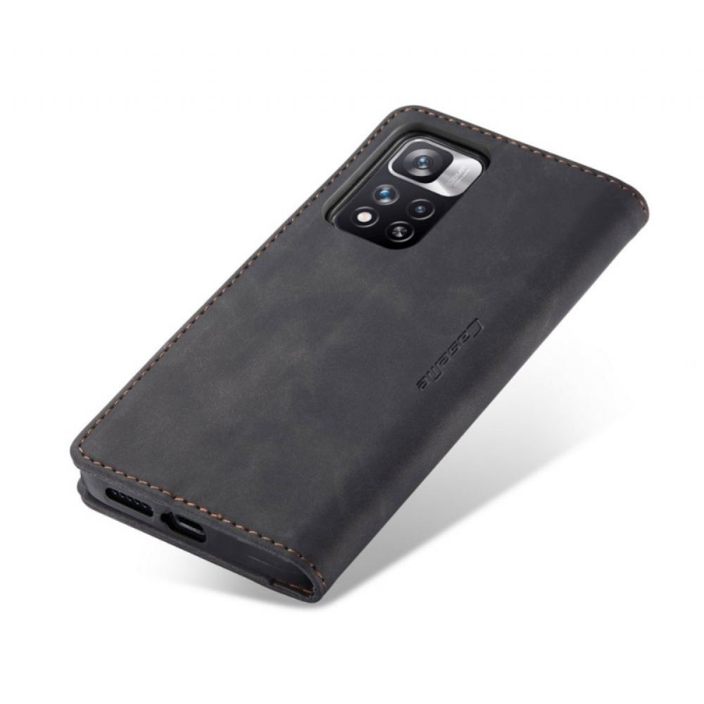 Kryty Na Mobil Na Xiaomi Redmi Note 11 Pro Plus 5G Flipové Pouzdro Caseme Umělá Kůže