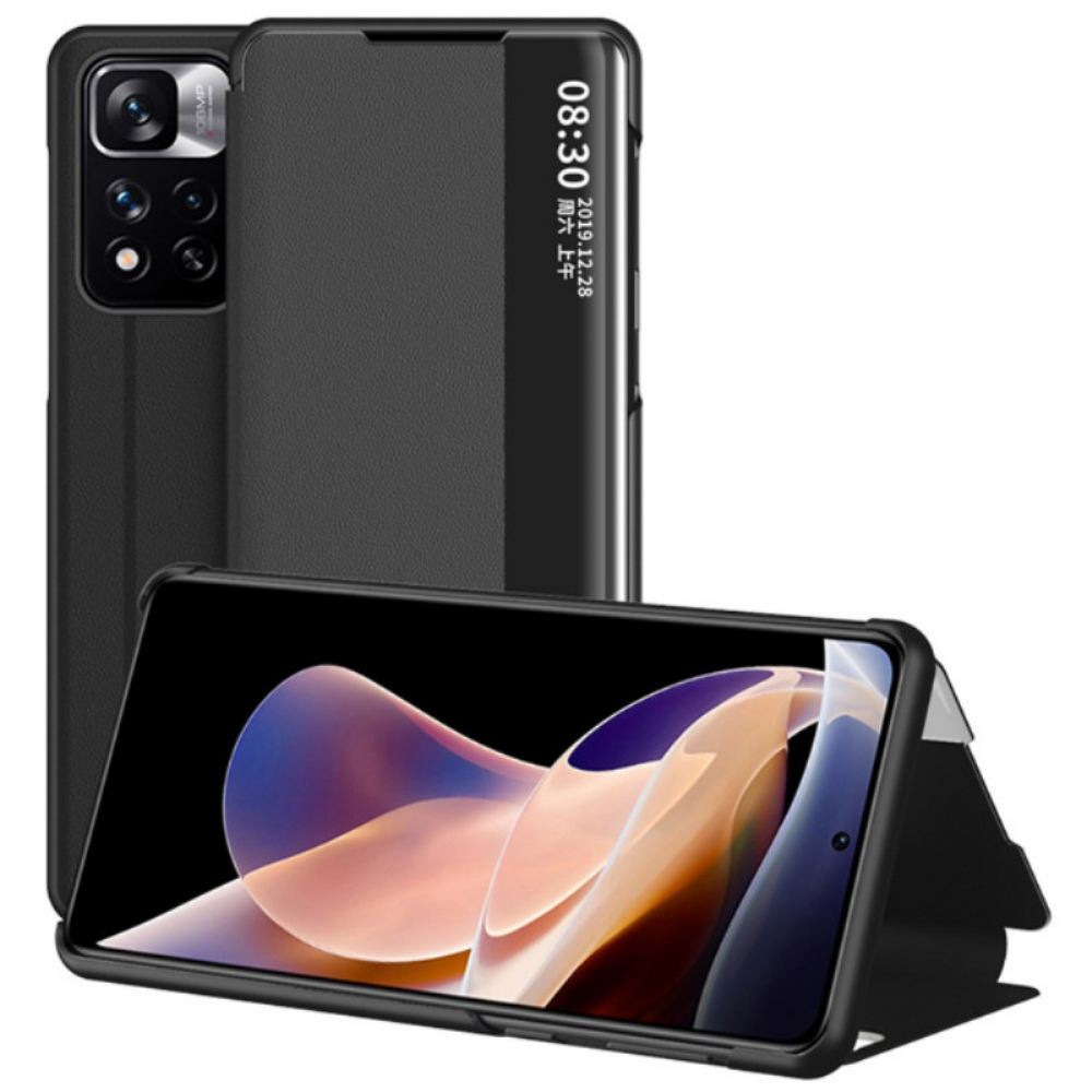 Kryty Na Mobil Na Xiaomi Redmi Note 11 Pro Plus 5G Texturovaná Umělá Kůže