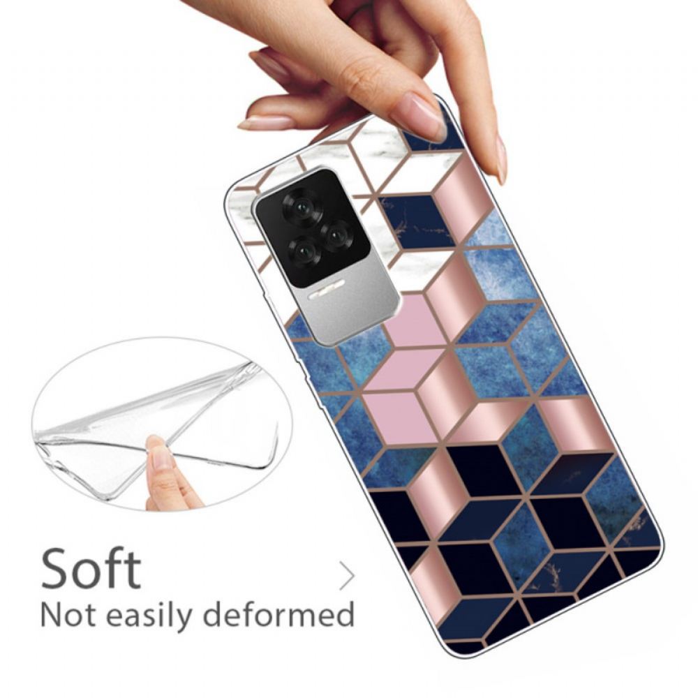 Kryt Na Poco F4 Stylizovaný Mramor