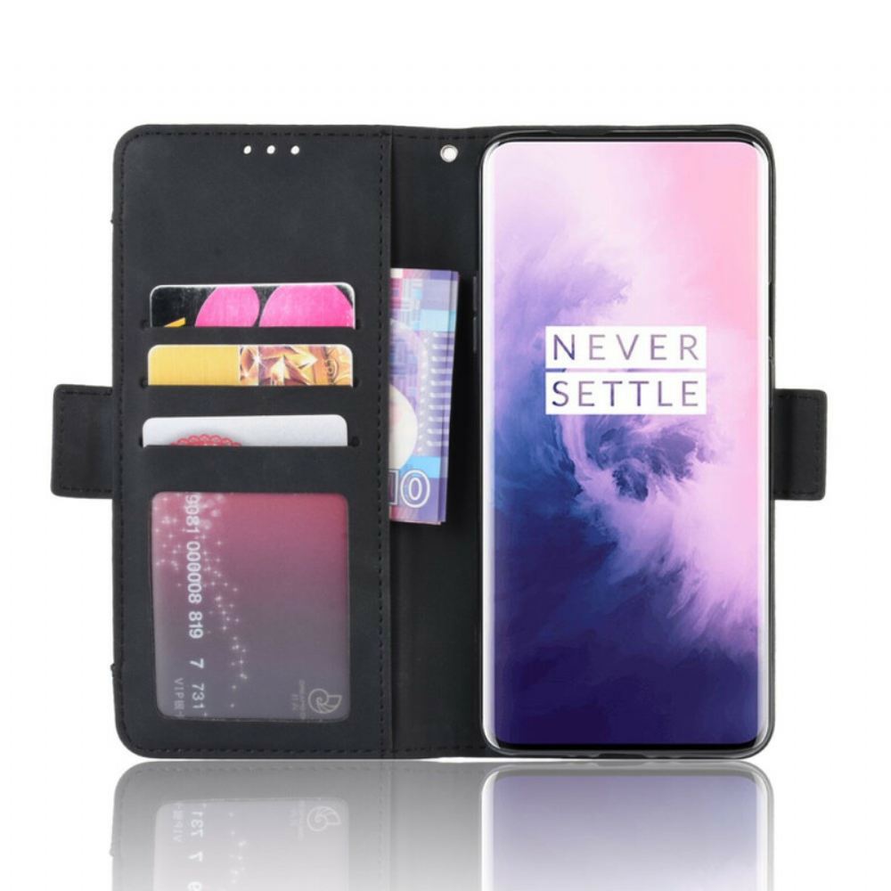 Flipové Pouzdro Na OnePlus 7 Pro Multi-card První Třídy