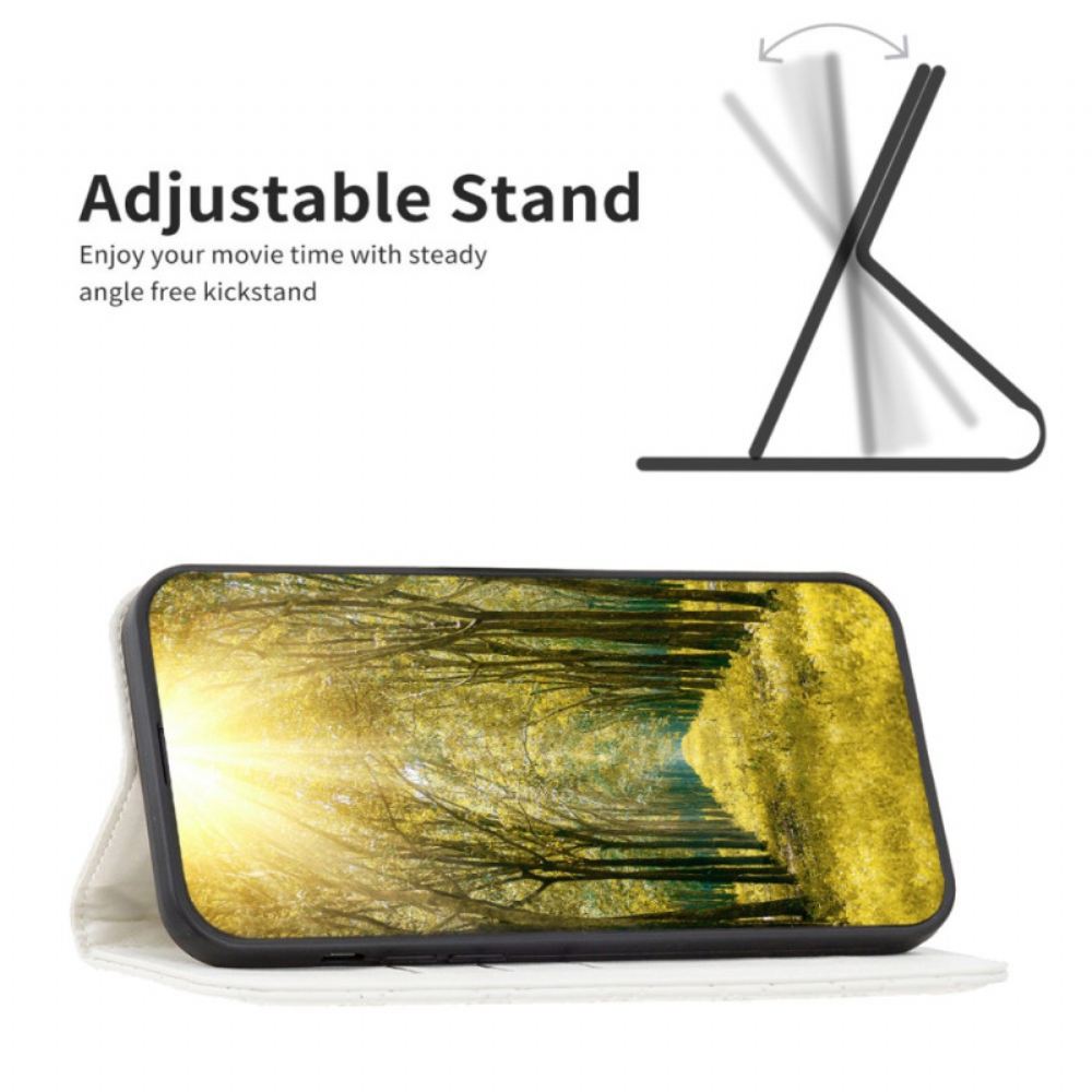 Kožené Pouzdro Folio Na Poco C75 Prošívaná Barva Binfen