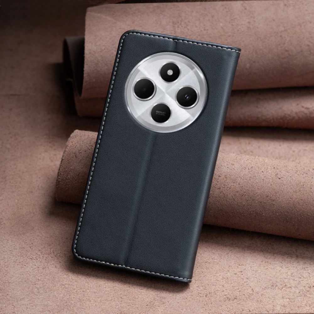 Kožené Pouzdro Folio Poco C75 Barva Binfen