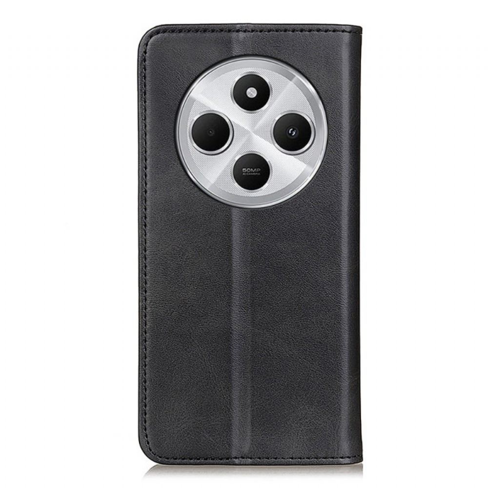 Kožené Pouzdro Folio Poco C75 Klasická