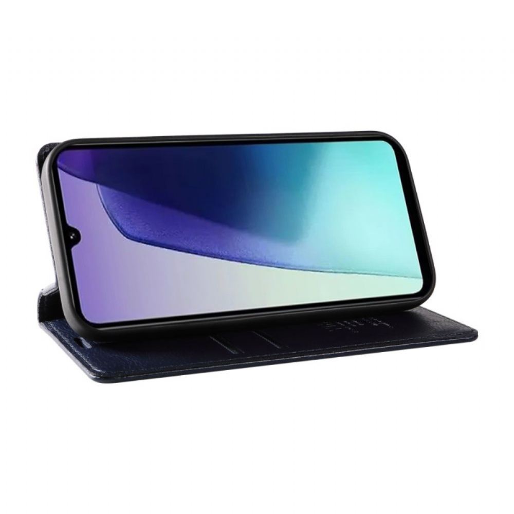 Kožené Pouzdro Folio Poco C75 Retro Design Yikatu