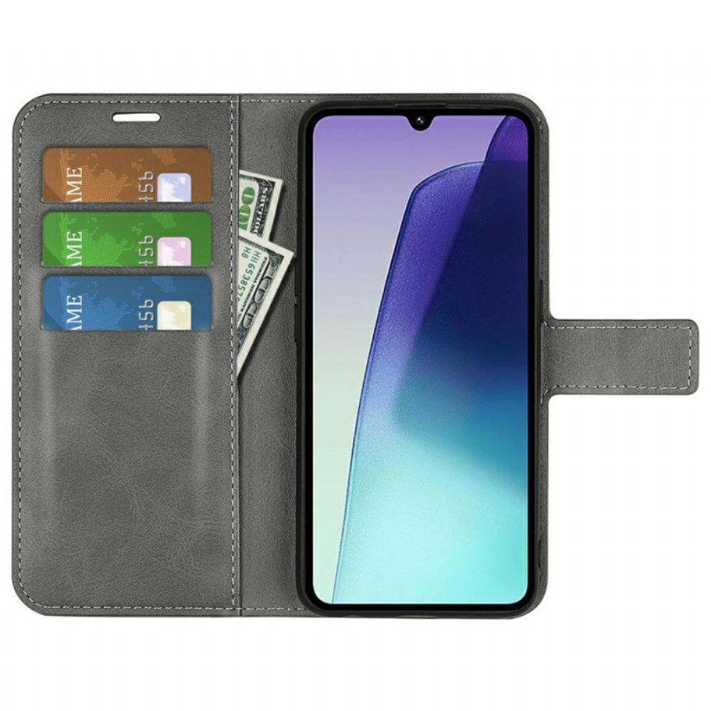 Kožený Kryt Na Poco C75 Kožený Styl