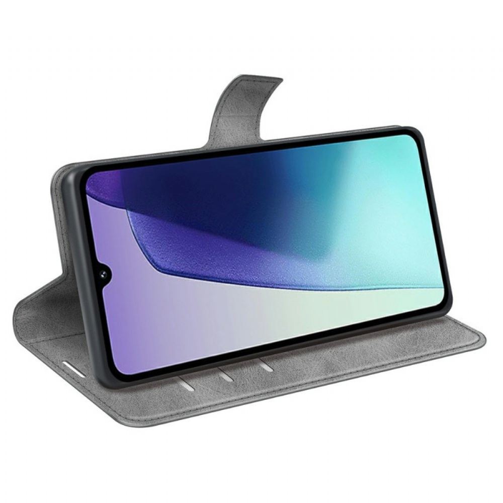 Kožený Kryt Na Poco C75 Kožený Styl