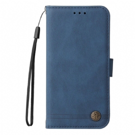 Kožený Kryt Poco C75 Dekorativní Nýt