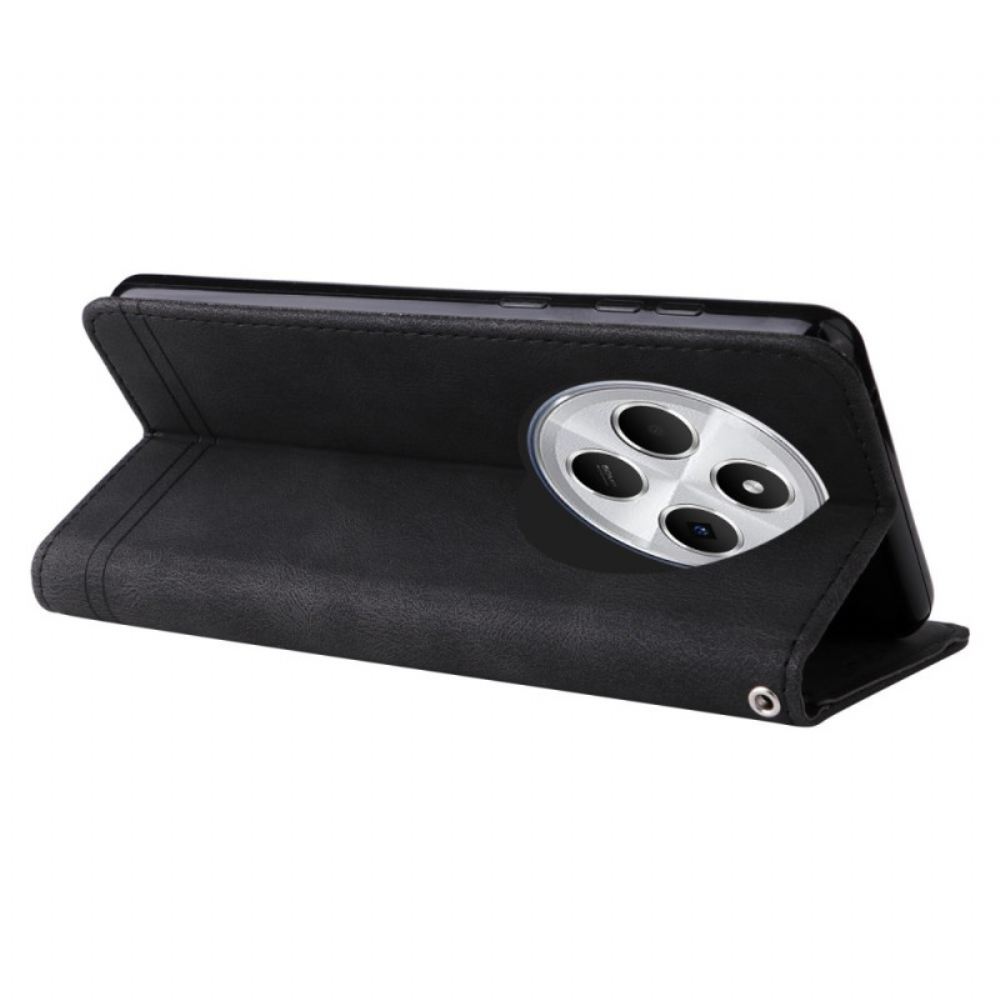 Kožený Kryt Poco C75 Dekorativní Nýt