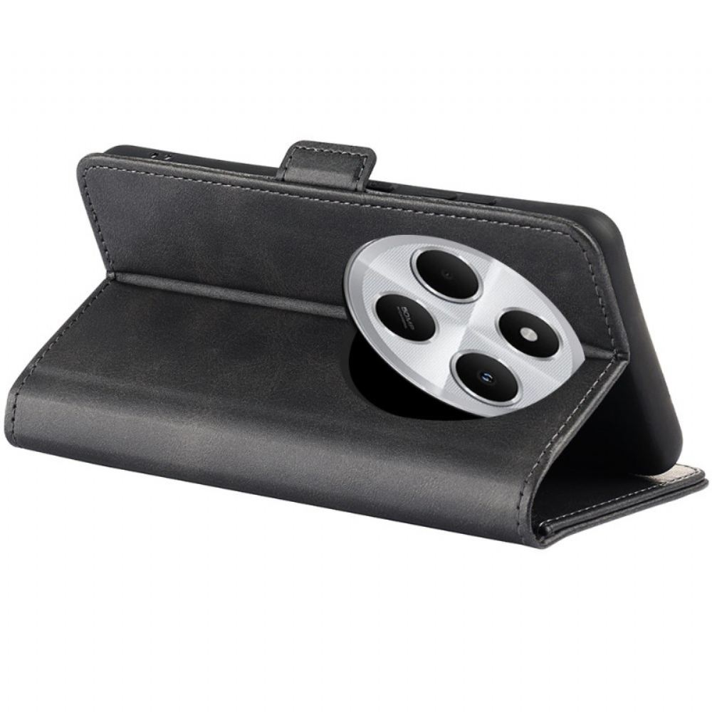 Kožený Kryt Poco C75 Dvojitá Spona