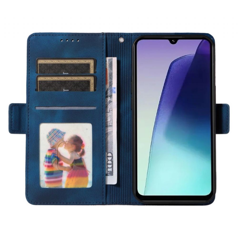 Kožený Kryt Poco C75 Hvězdný Vzor