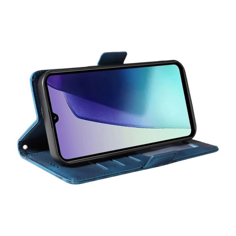 Kožený Kryt Poco C75 Hvězdný Vzor