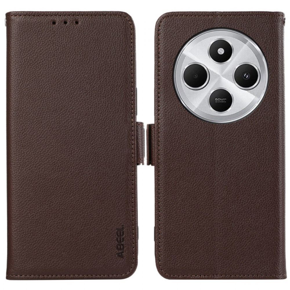 Kožený Kryt Poco C75 Klasický Abeel