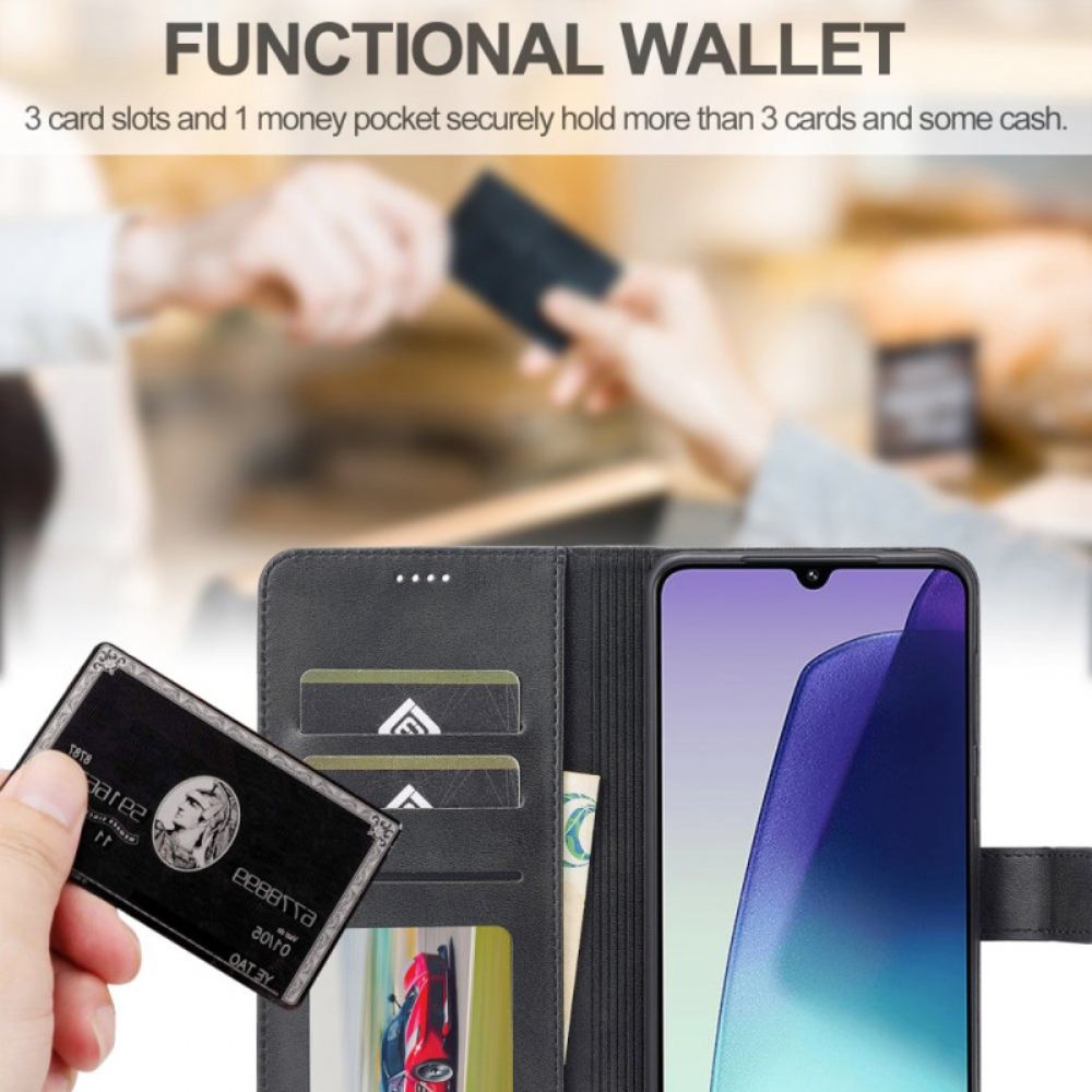 Kožený Kryt Poco C75 Lc.imeeke