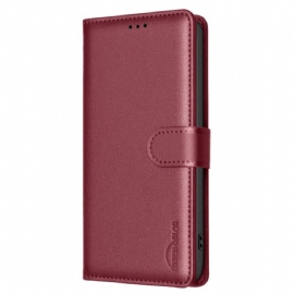 Kožený Kryt Poco C75 Rfid Blokování Barva Binfen