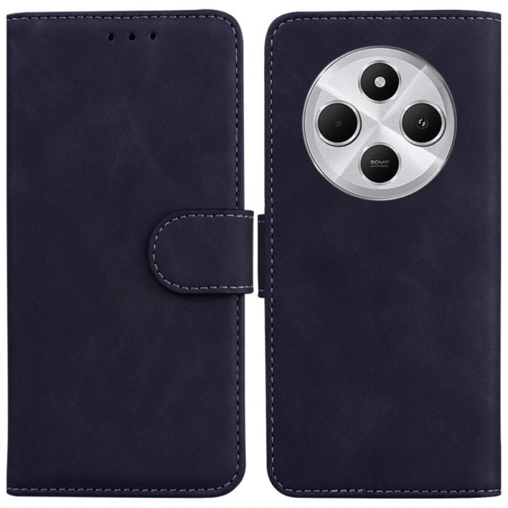 Kožený Kryt Poco C75 Semišový Efekt