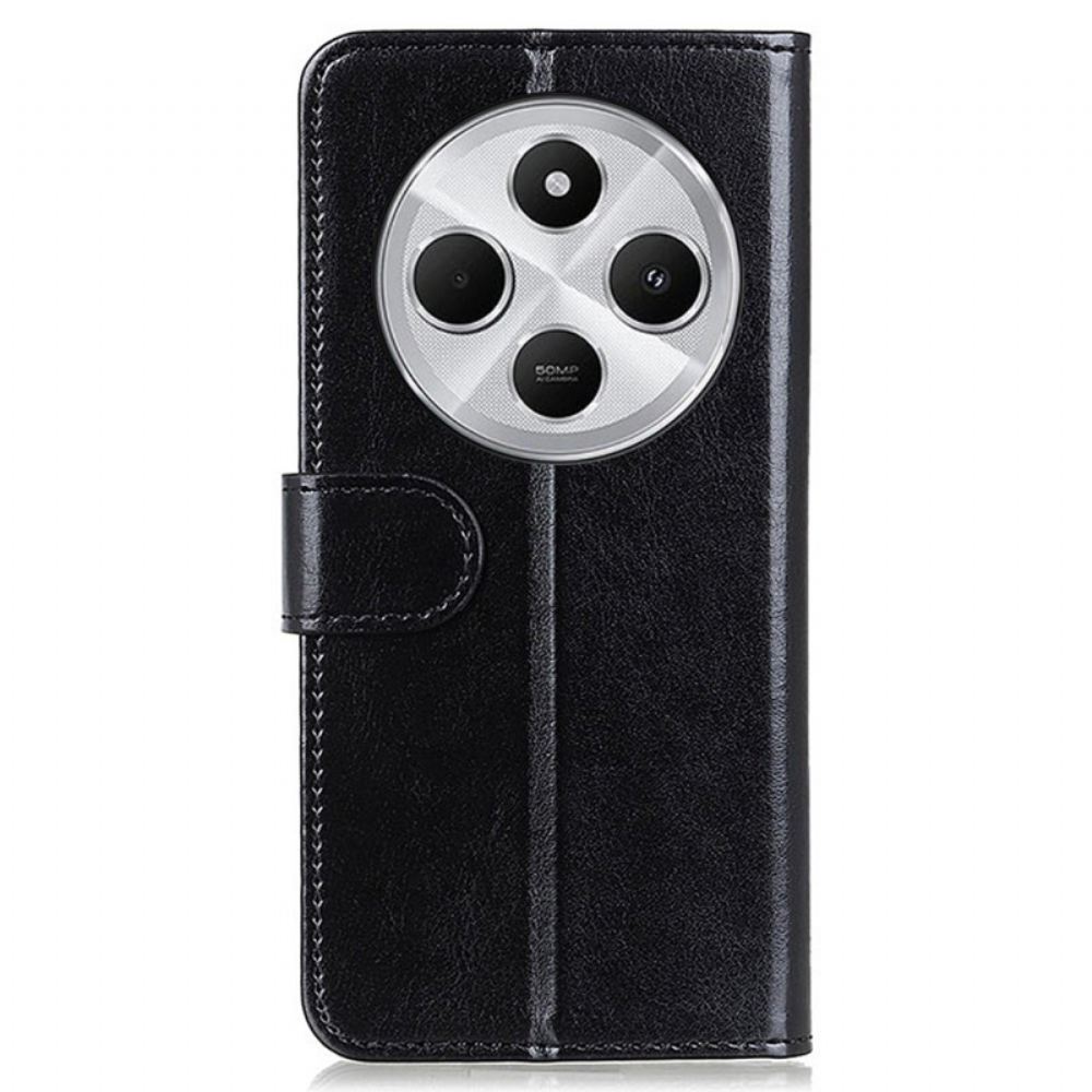 Kožený Kryt Poco C75 Voskovaná Umělá Kůže