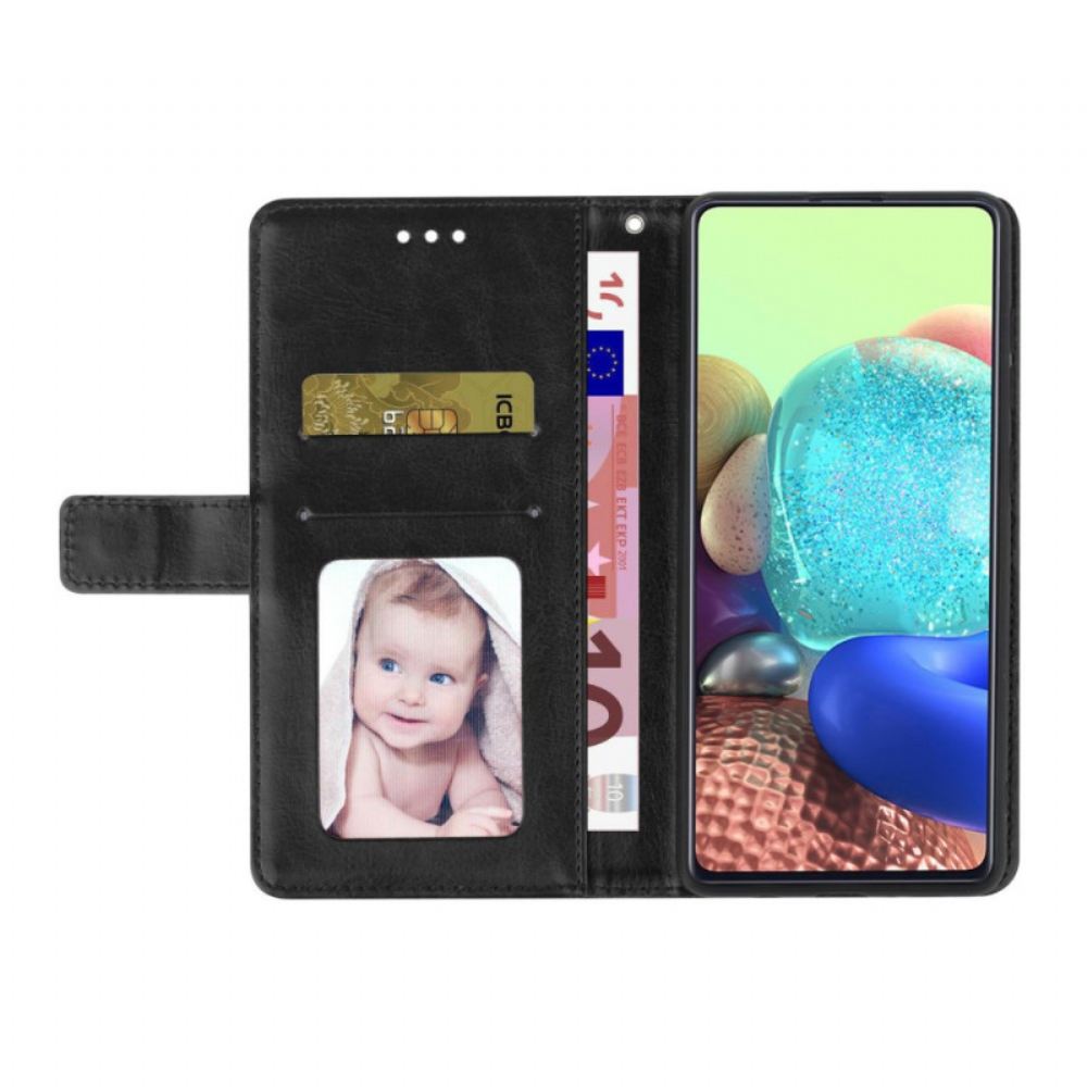 Kožený Kryt Poco C75 Y Design S Popruhem