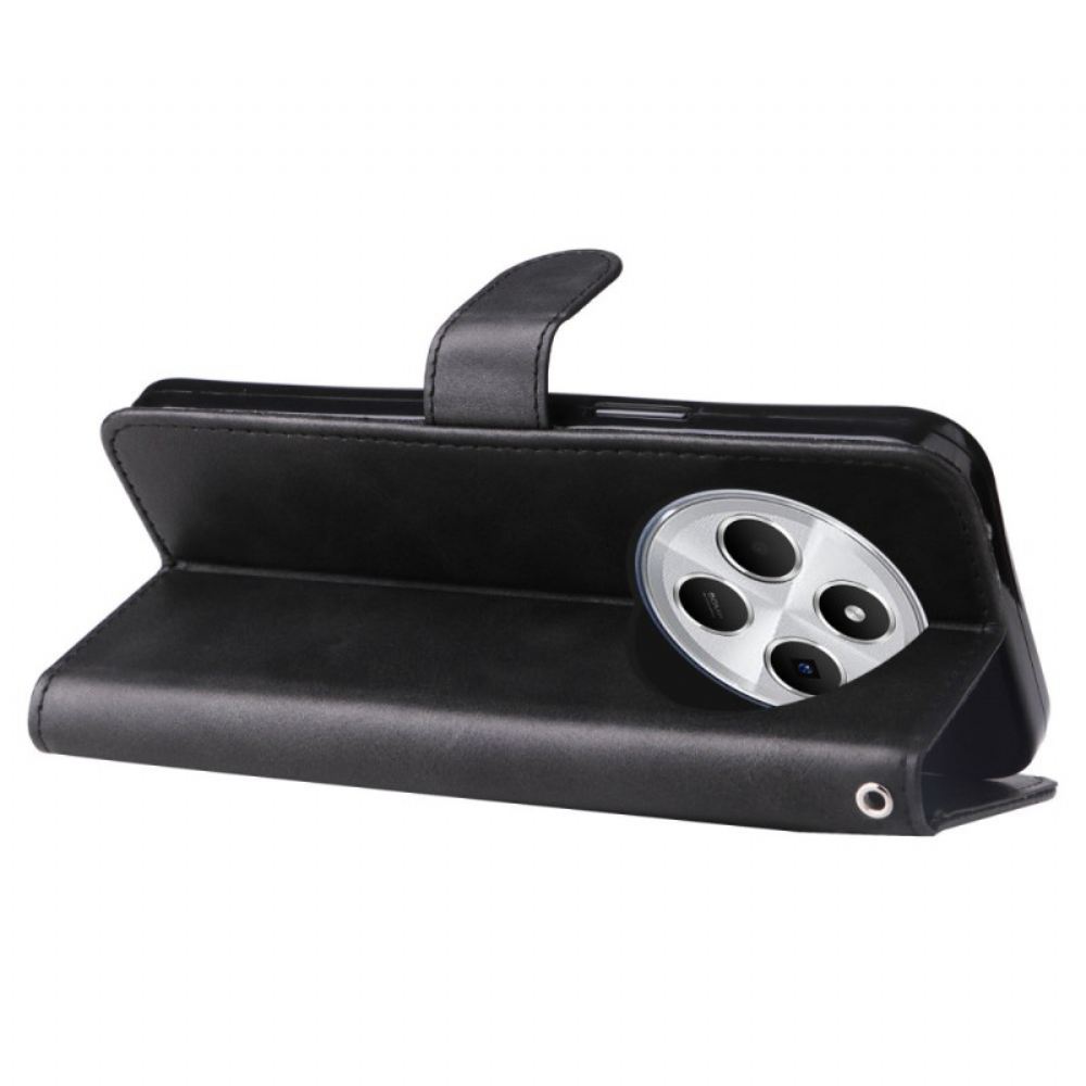 Kožený Kryt Poco C75 Zip