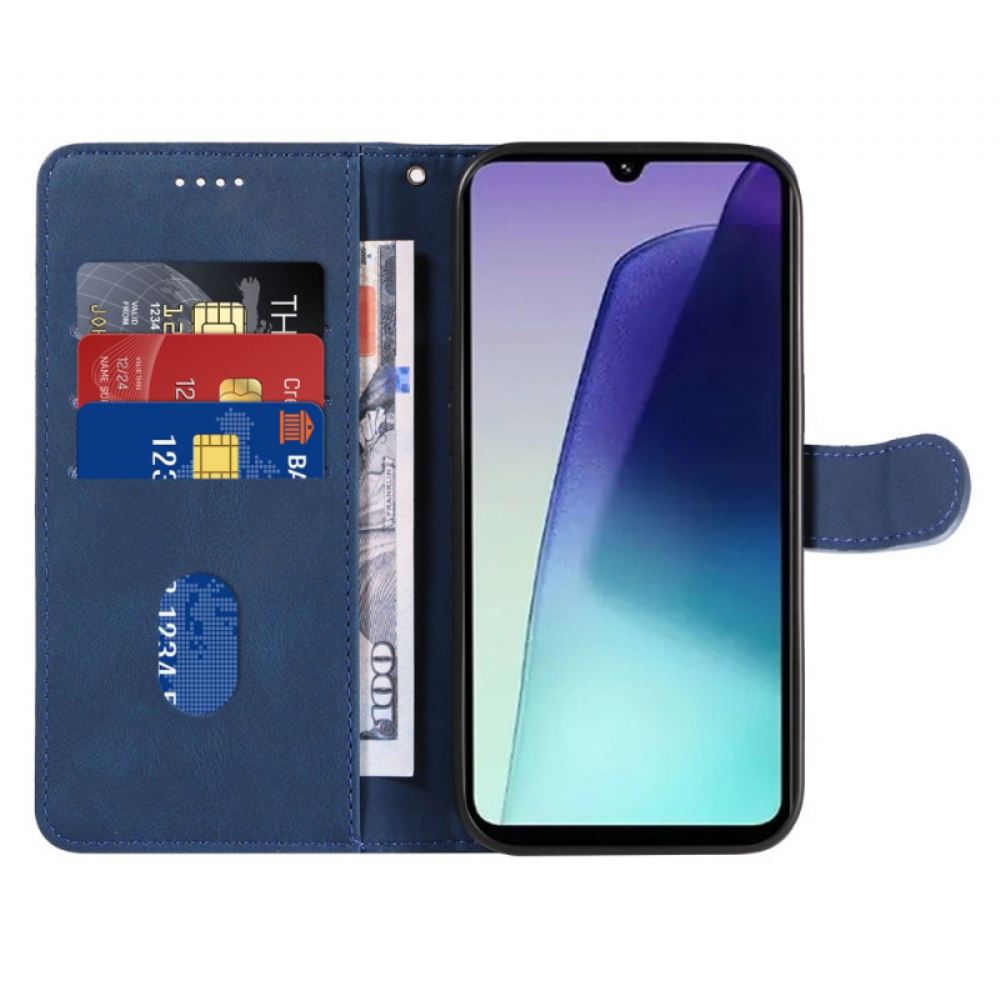 Kožený Kryt Poco C75 Čáry