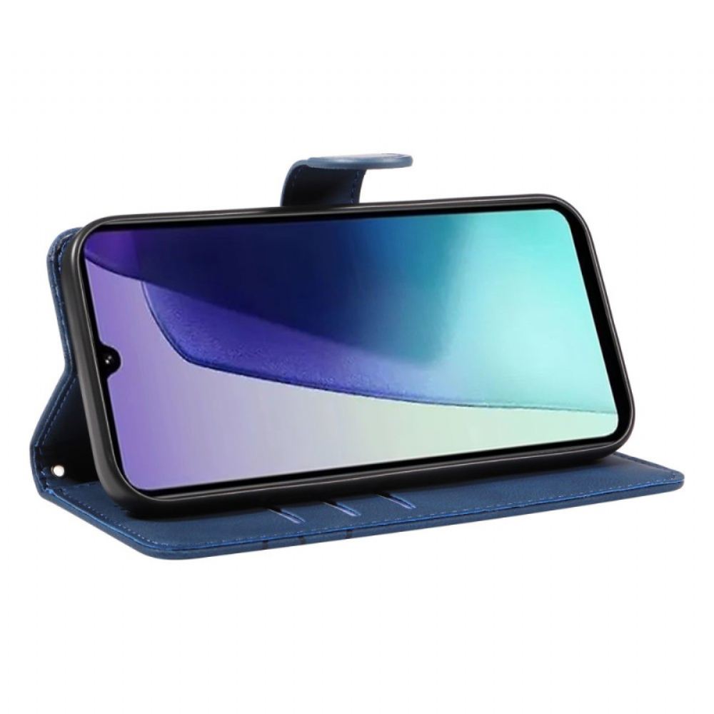 Kožený Kryt Poco C75 Čáry