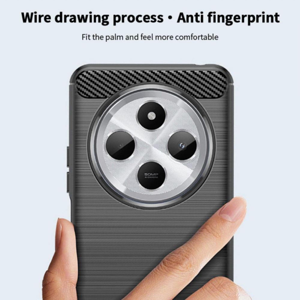 Kryt Na Poco C75 Kartáčovaná Uhlíková Vlákna Mofi