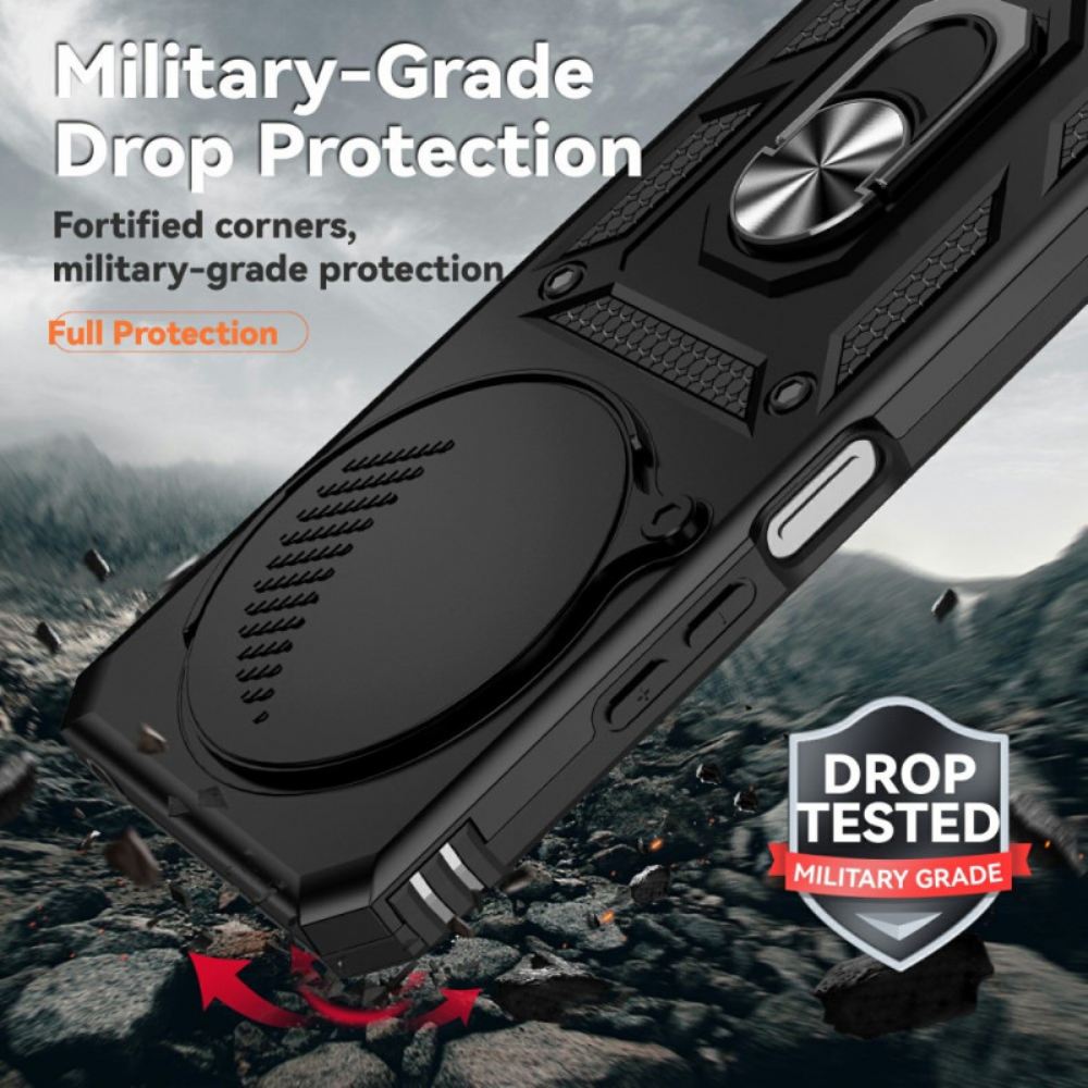 Kryt Poco C75 Držák Na Prsteny A Kryt Fotoaparátu S Květinami A Kamínky Kadem