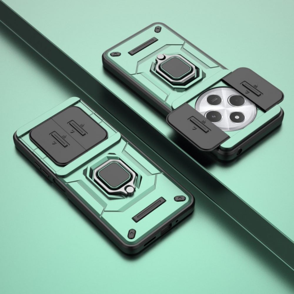 Kryt Poco C75 Odolné Pouzdro S Kroužkem A Posuvnou Ochranou Čočky